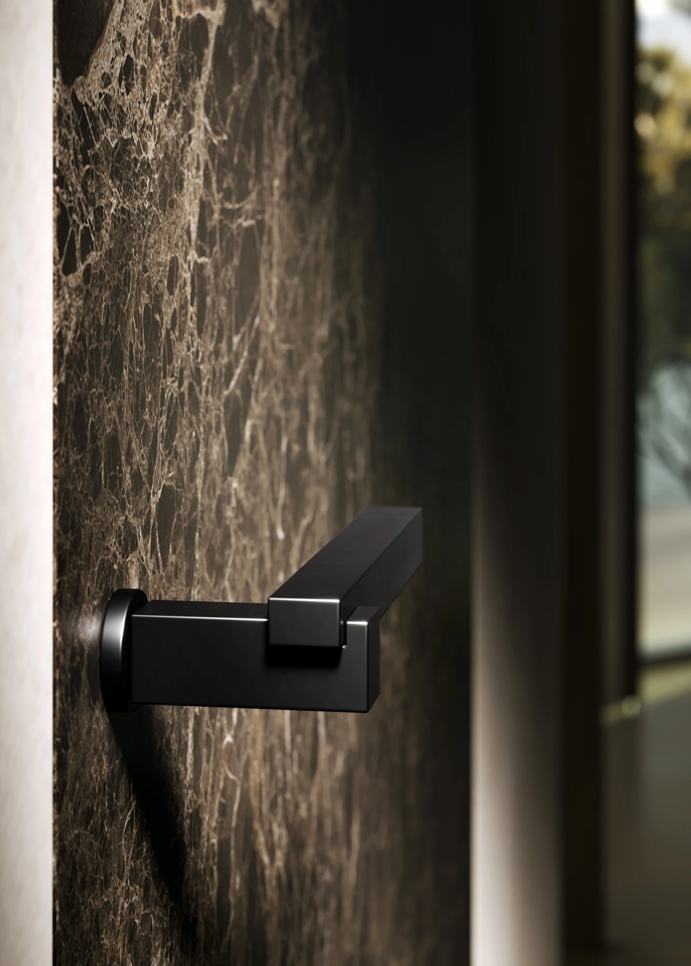 Bertolotto Fusion: handle and stone surface detail