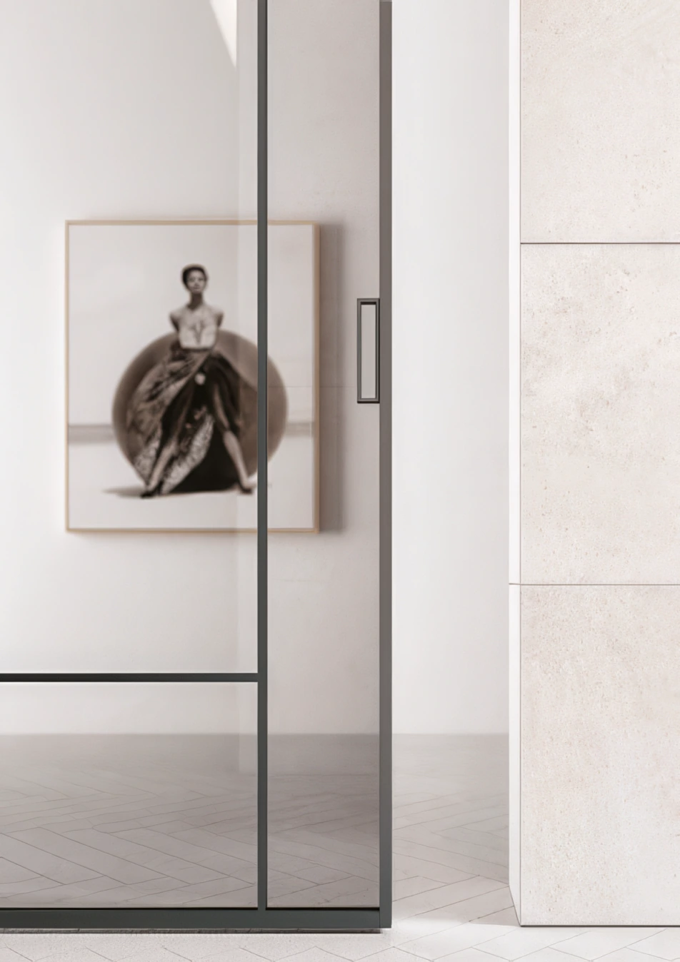 Bertolotto Plana  -  door detail, photograph 9