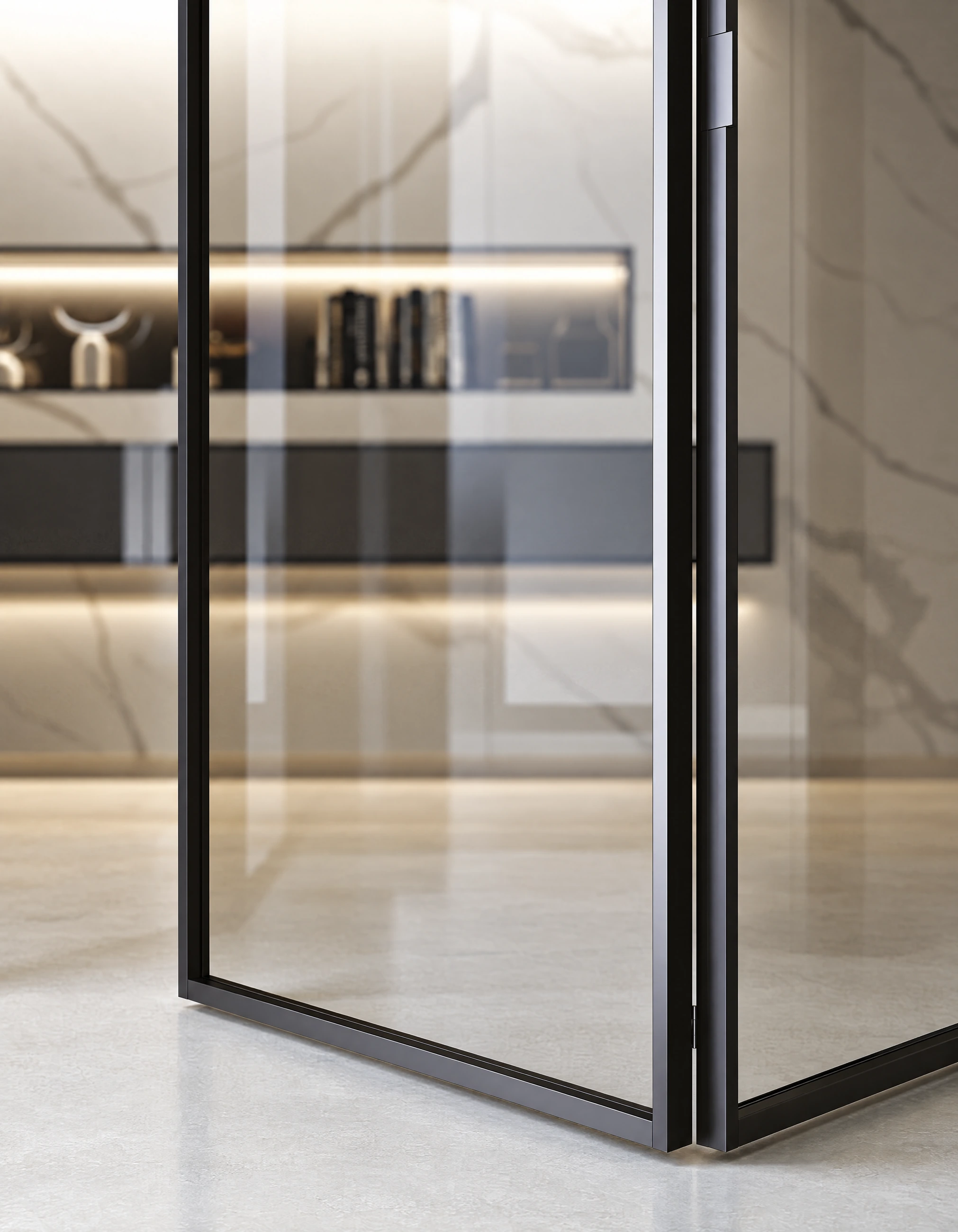 Bertolotto Bond  -  door detail, photograph 2
