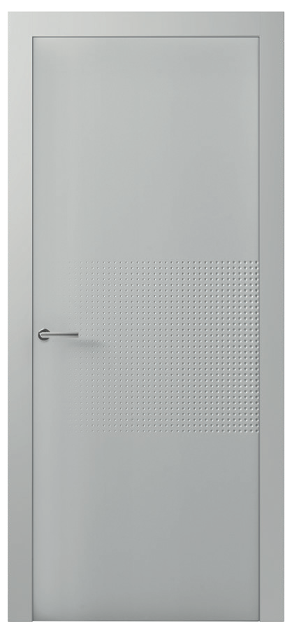 Reverse-hinged illustrated with a Millepunti door