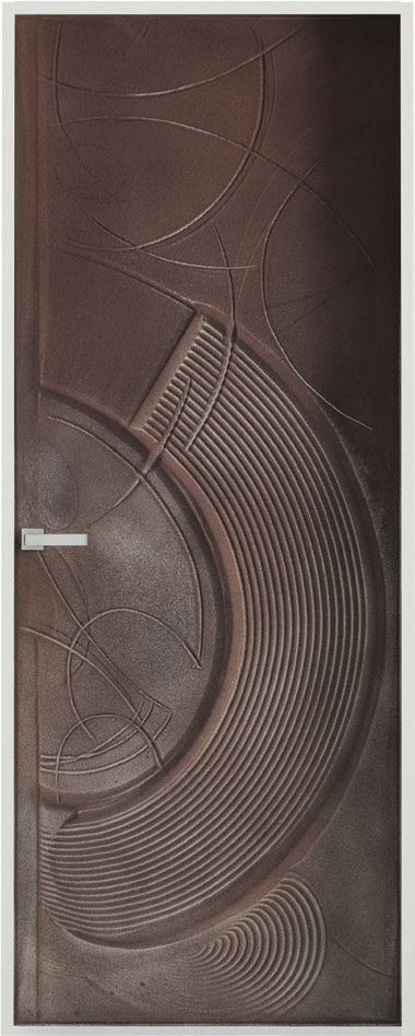 Casa Zen | Negev sculpted door design