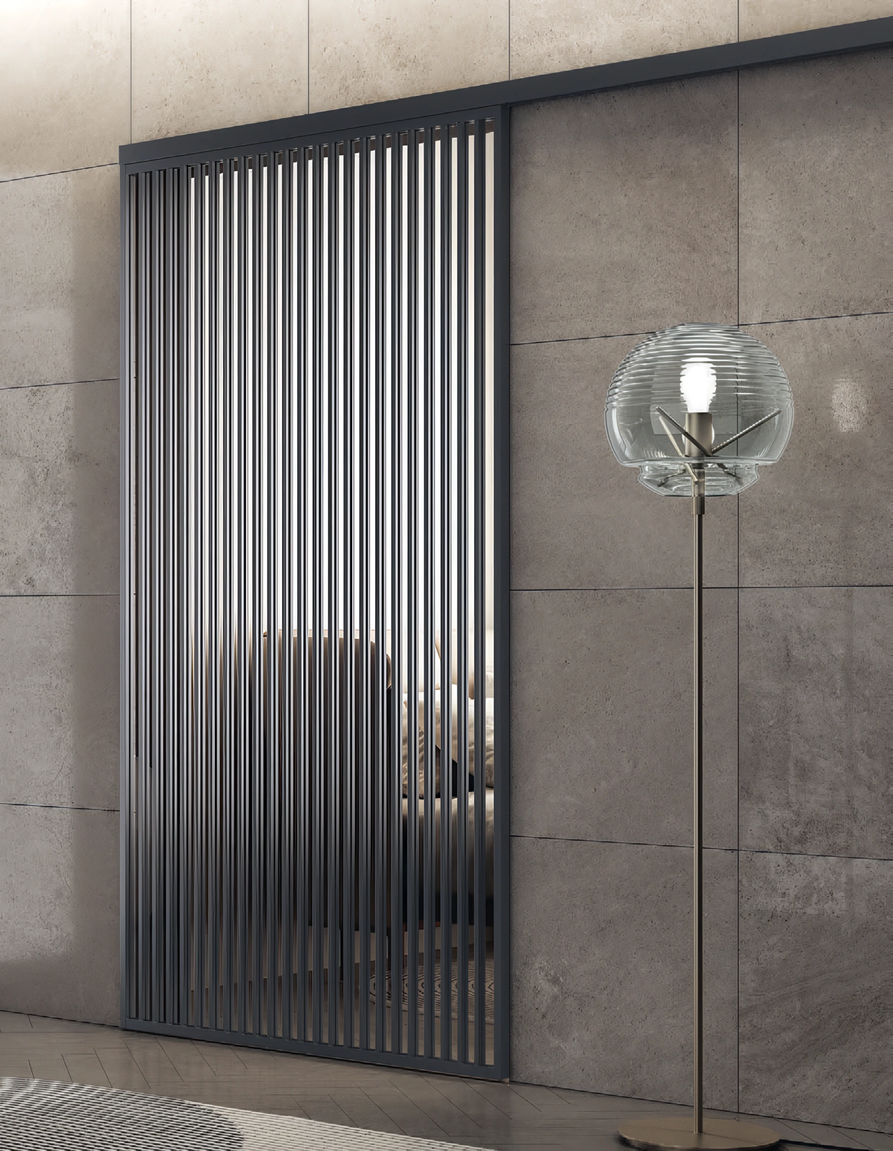Bertolotto Plana  -  door detail, photograph 5