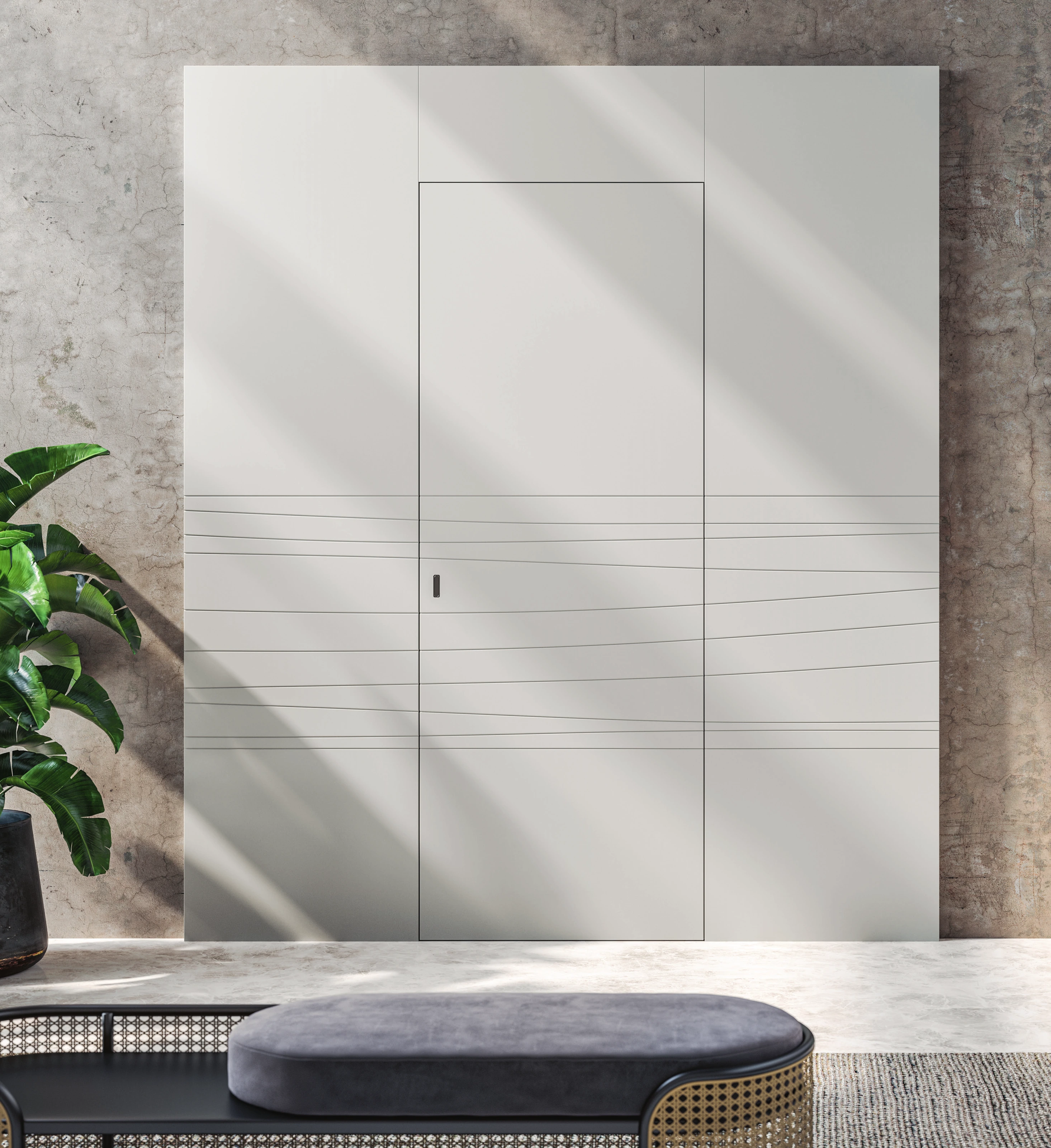 Bertolotto Natura: coordinated white decorative panels