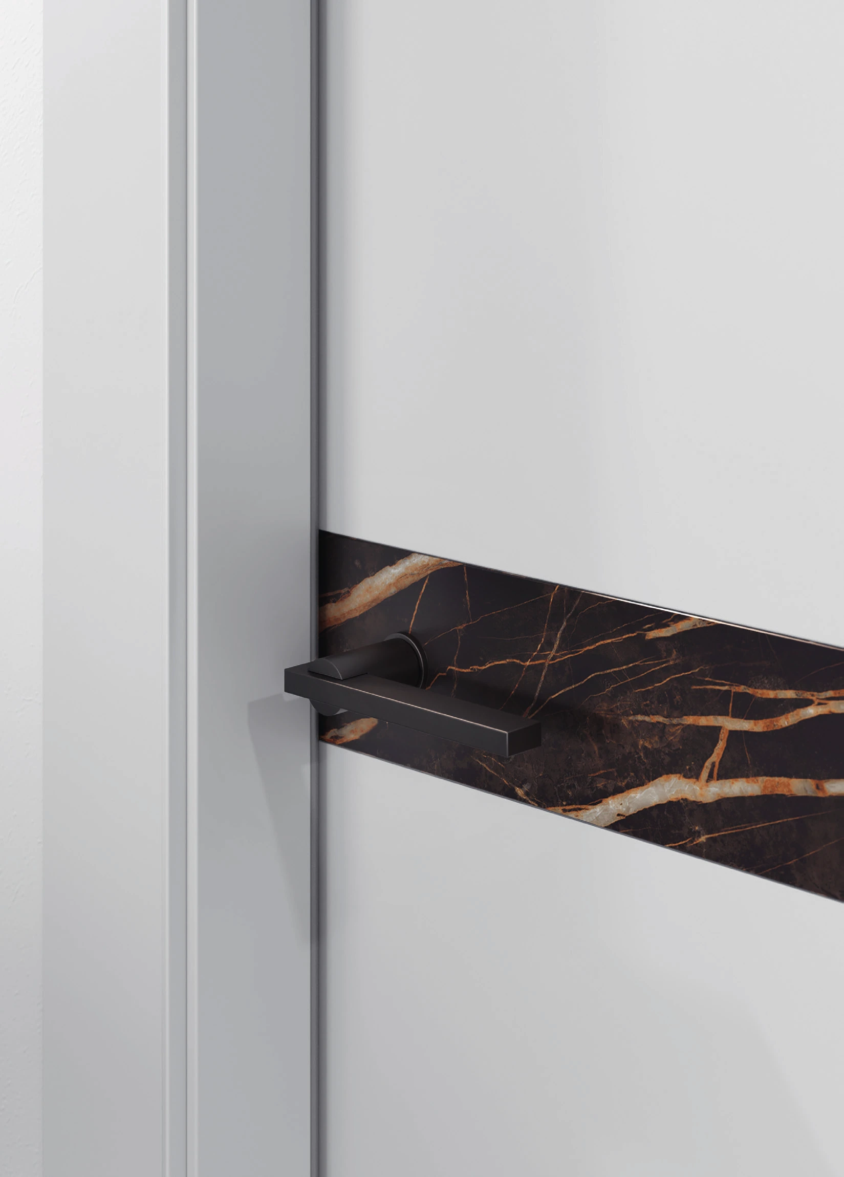 Bertolotto Fusion: horizontal stone insert and handle