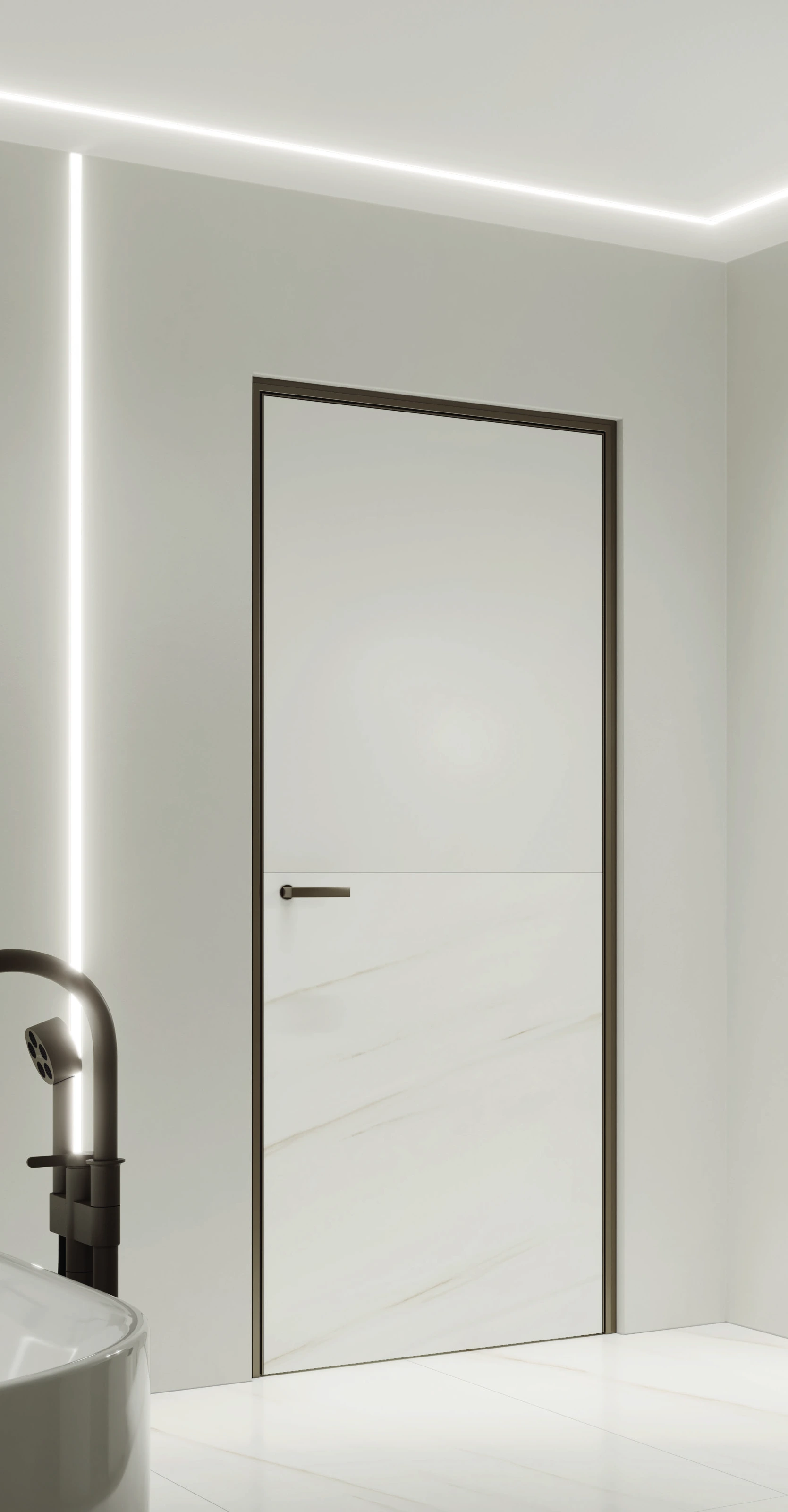 Bertolotto Fusion: pale flush door