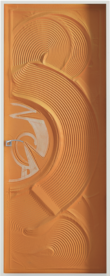 Casa Zen | Kara sculpted door design