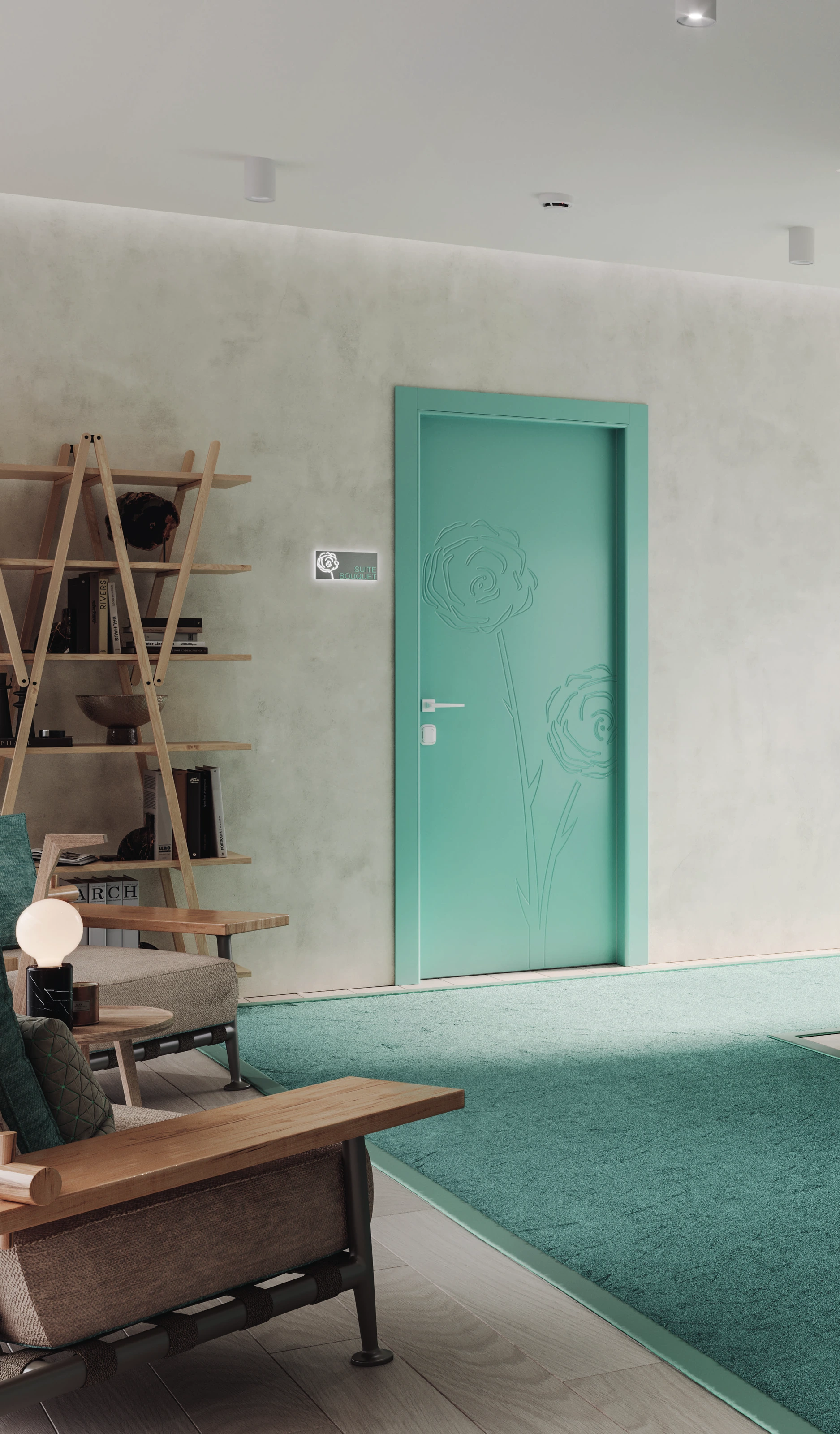 Bertolotto Natura: door in an interior
