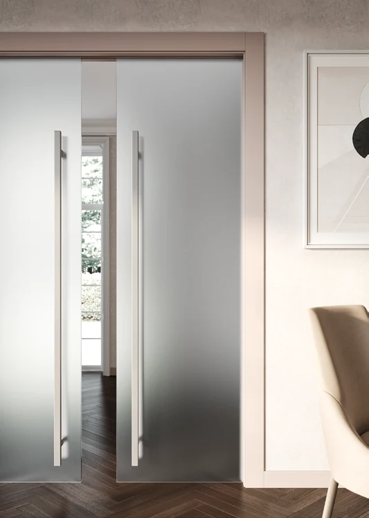 Bertolotto Alaska: glass door standing open