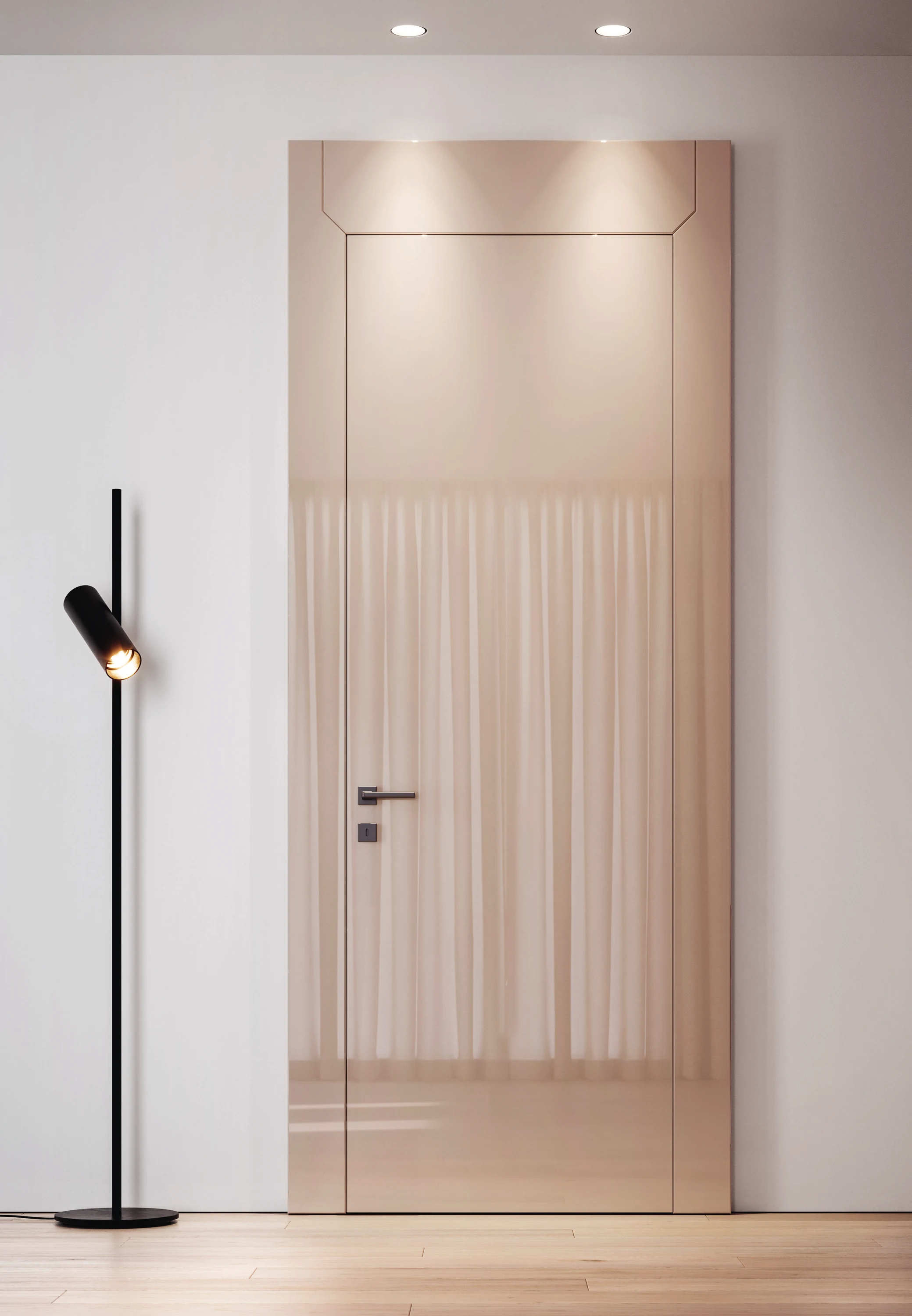 Bertolotto Aurea: gloss pink door and matching surround