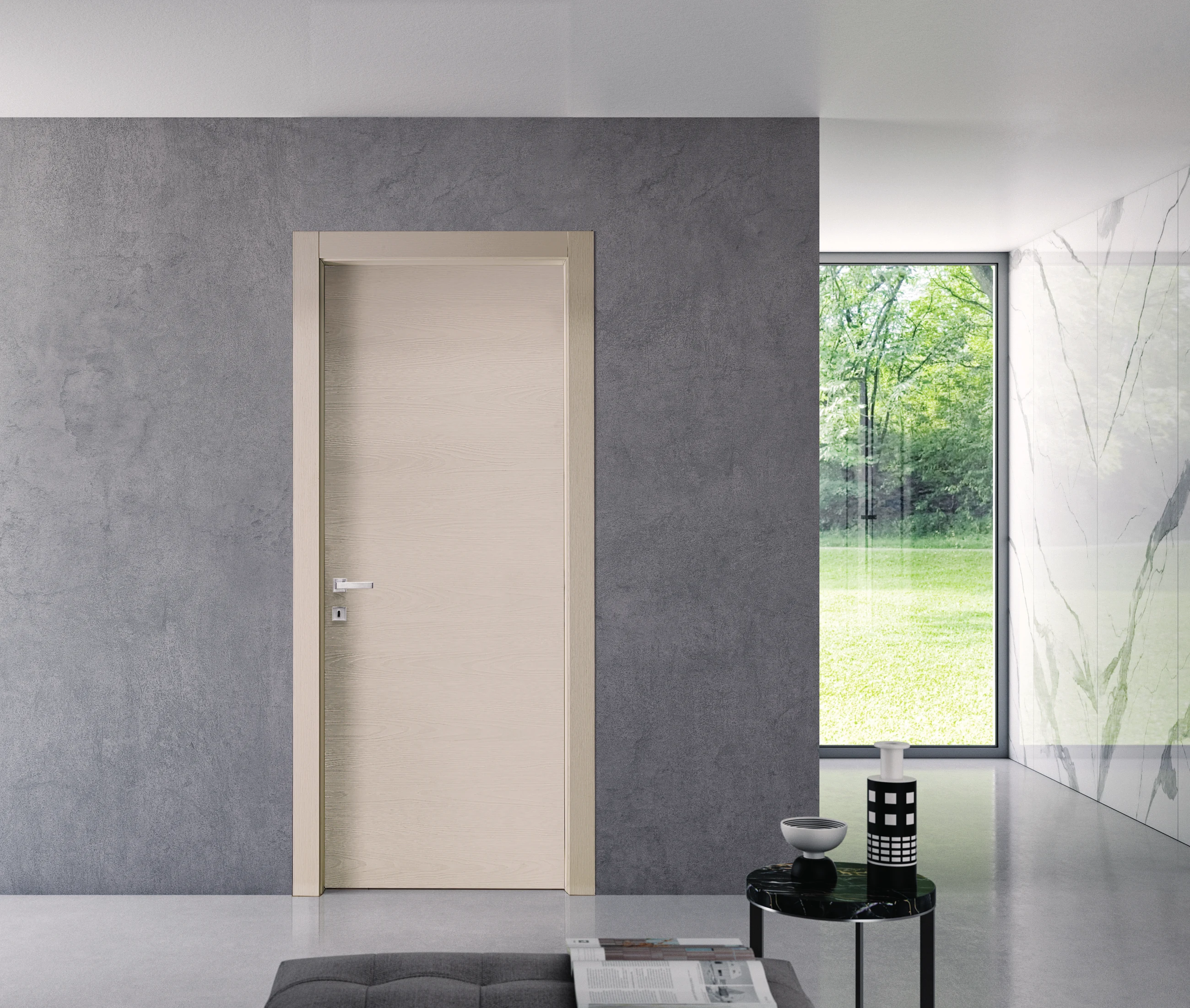 Bertolotto Materik 111M: white door in an interior
